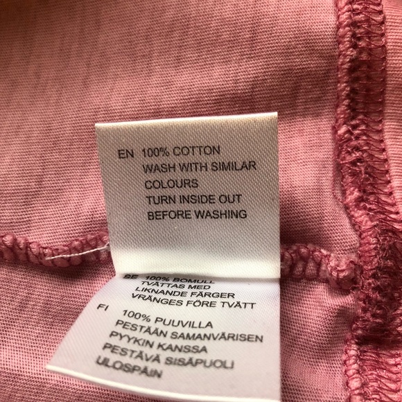 Kappahl Mauve/Gold XS Graphic Tee Gorgeous Color - Picture 7 of 7